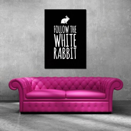 Follow the White Rabbit na plakacie