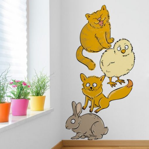 dekoracja z kotkiem