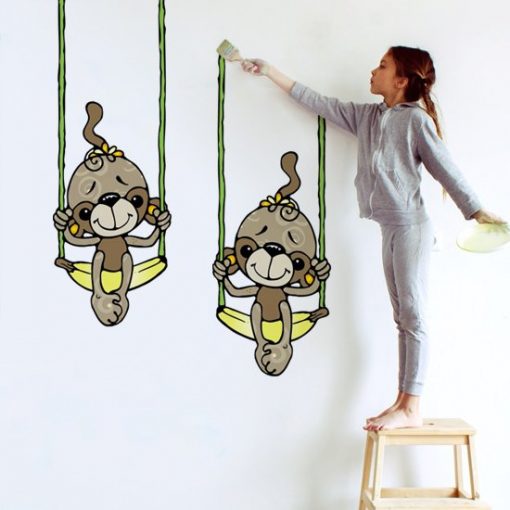 dekoracje z małpami