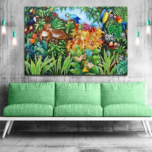 obraz jak malowany w tropikach