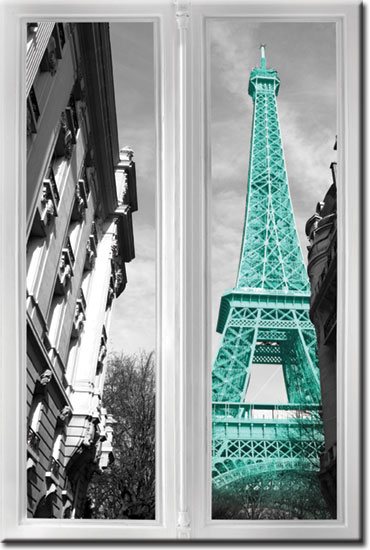 obrazy z Paryżem