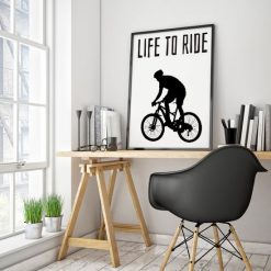 plakat dla rowerzysty