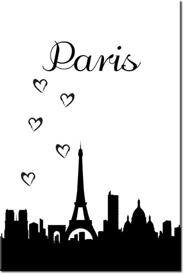 obrazy Paryż