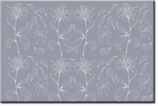 fototapety z siwymi kwiatami