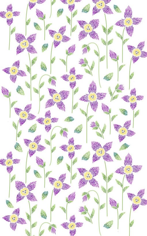 tapety z fioletowymi kwiatkami