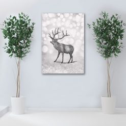 obraz z jeleniem