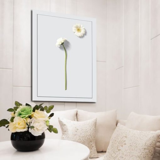 Plakat z kwiatem gerbery