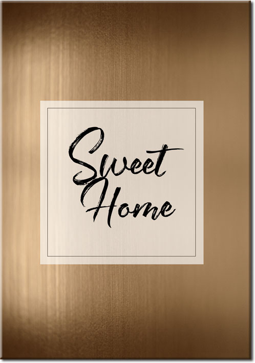 Plakat sweet home