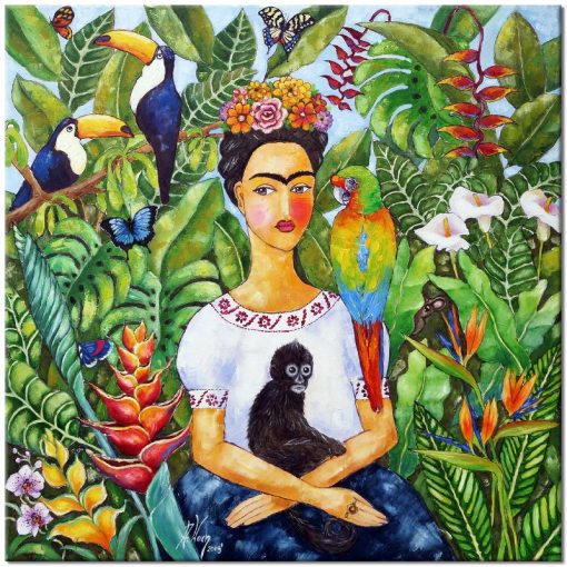 obraz portret Fridy kahlo