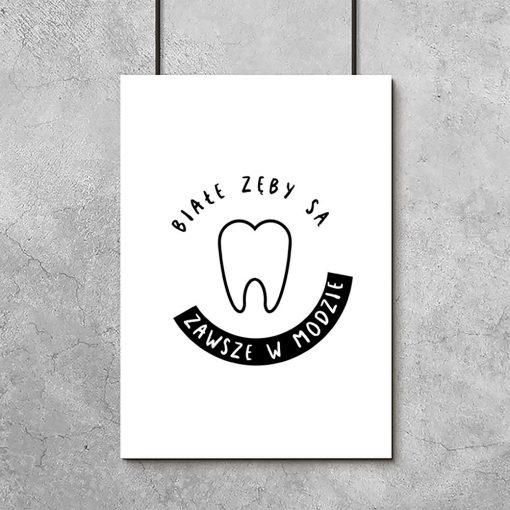 plakat dla dentysty