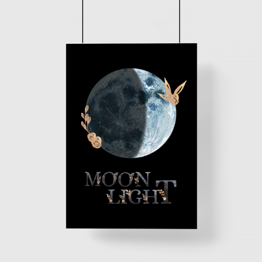 księżyc na plakacie