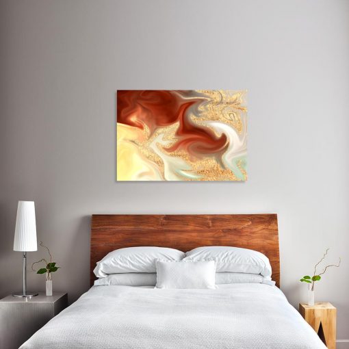 Obraz z motywem abstrakcji do sypialni