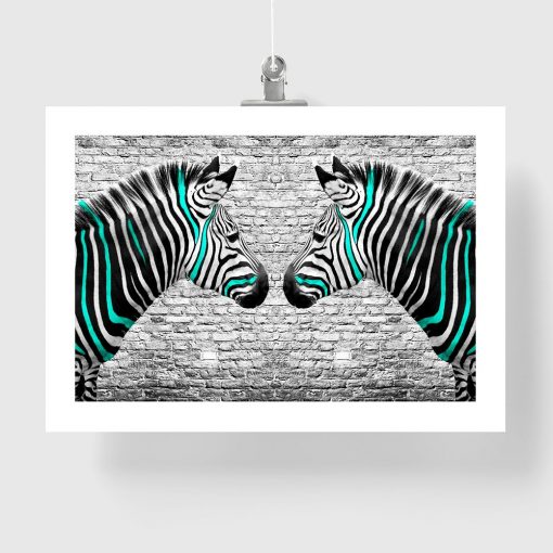 Plakat zebry