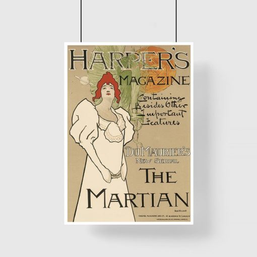 plakat okładka harper's magazine