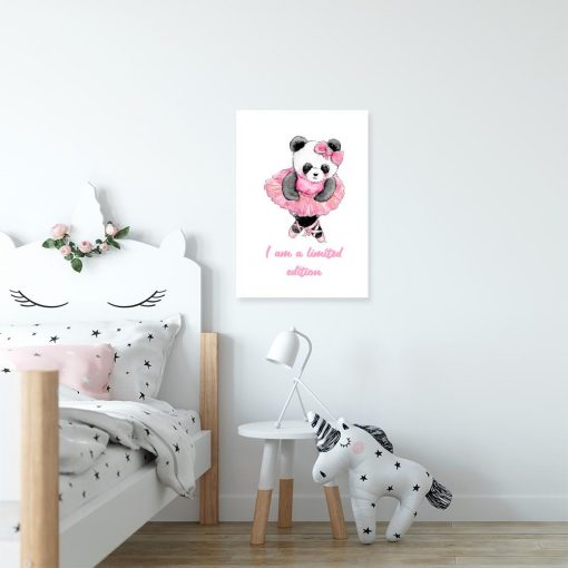plakat z pandą do pokoju dziecka