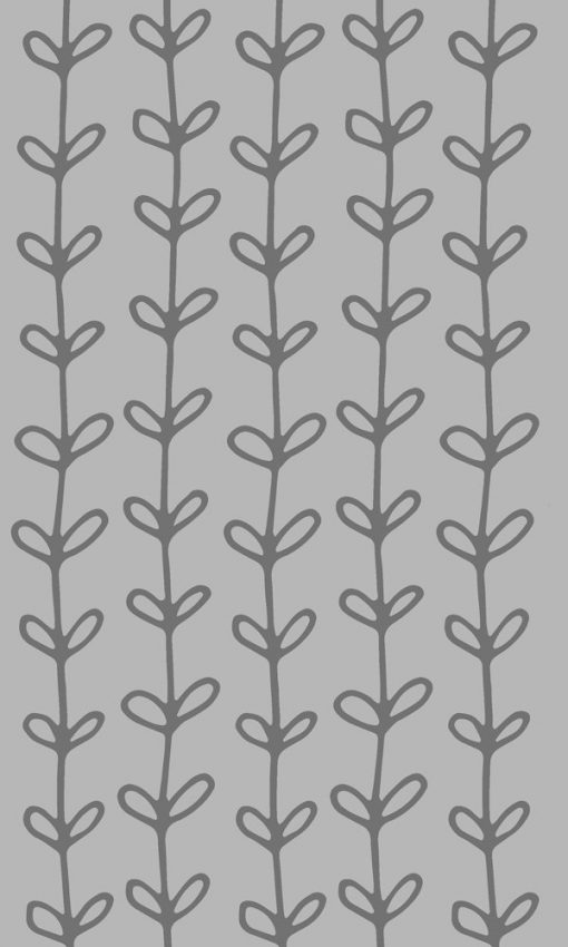folia mrożona z roślinnym wzorem