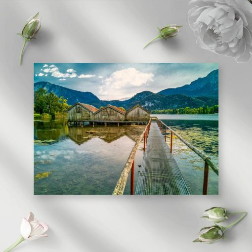 Obraz z jeziorem Kochelsee do pokoju