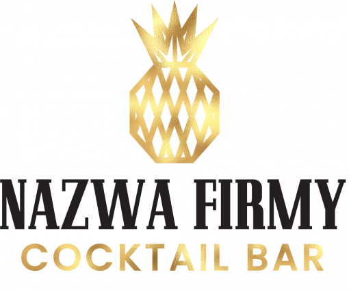 Przestrzenne logo z ananasem - cocktail bar