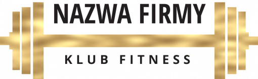 Przestrzenne logo z gryfem dla klubu fitness