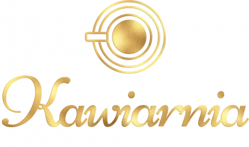 Logotyp z kawą i napisem do kawiarni