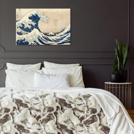 Reprodukcja Hokusai - fala tsunami