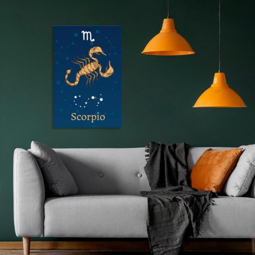 Obraz z gwiazdozbiorem Skorpiona
