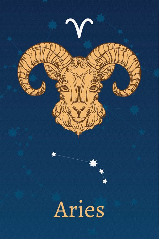 Obraz ze znakiem zodiaku - Aries