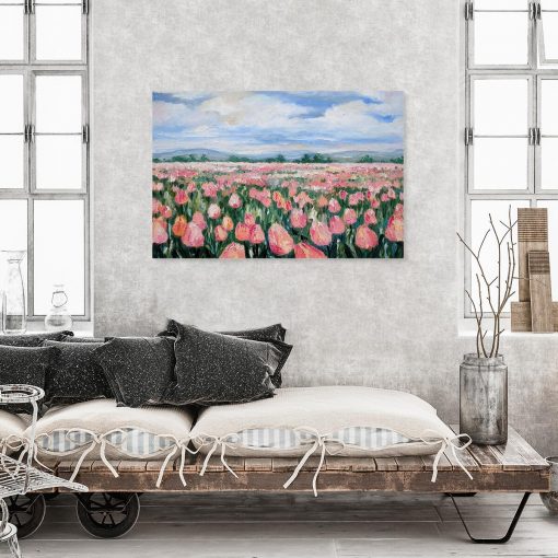 Obraz z kwiatami - tulipany