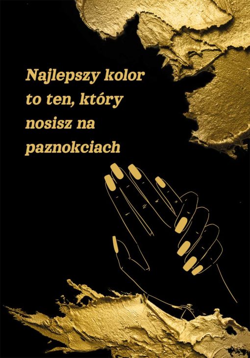 Plakat z kwiatami do salonu kosmetycznego